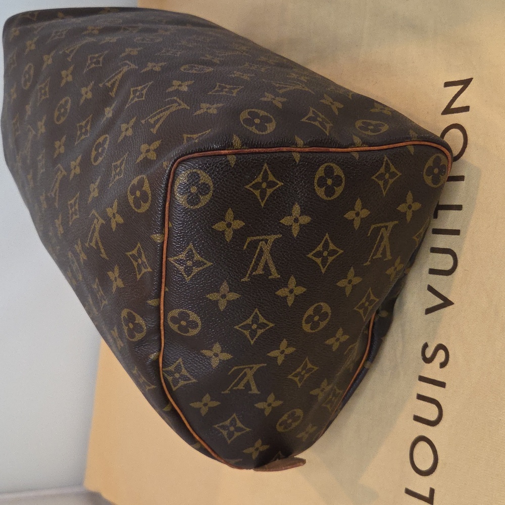 Louis Vuitton 1992 Ultra Rare Vintage Speedy35 Excellent condition lock/key #308 - Picture 11 of 17